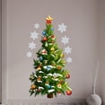 thumbnail image 2 of Adhesivo de pared de PVC extraíble Calcomanías de temática navideña para la decoración de Navidad 1 Sunnimix Pegatina de pared adhesiva, 2 of 8