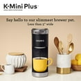 Keurig KMini Plus Single Serve KCup Pod Coffee Maker, Black