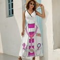 thumbnail image 5 of Doc Mcstuffins Costume Sleeveless Dress Summer Women Clothes Dress for Pregnant Women Dresses, 5 of 9