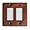 thumbnail image 3 of Monarch Plaque de Mur de Culbuteur Martelé Cuivre Pur / Plaque d'Interrupteur, 3 of 5