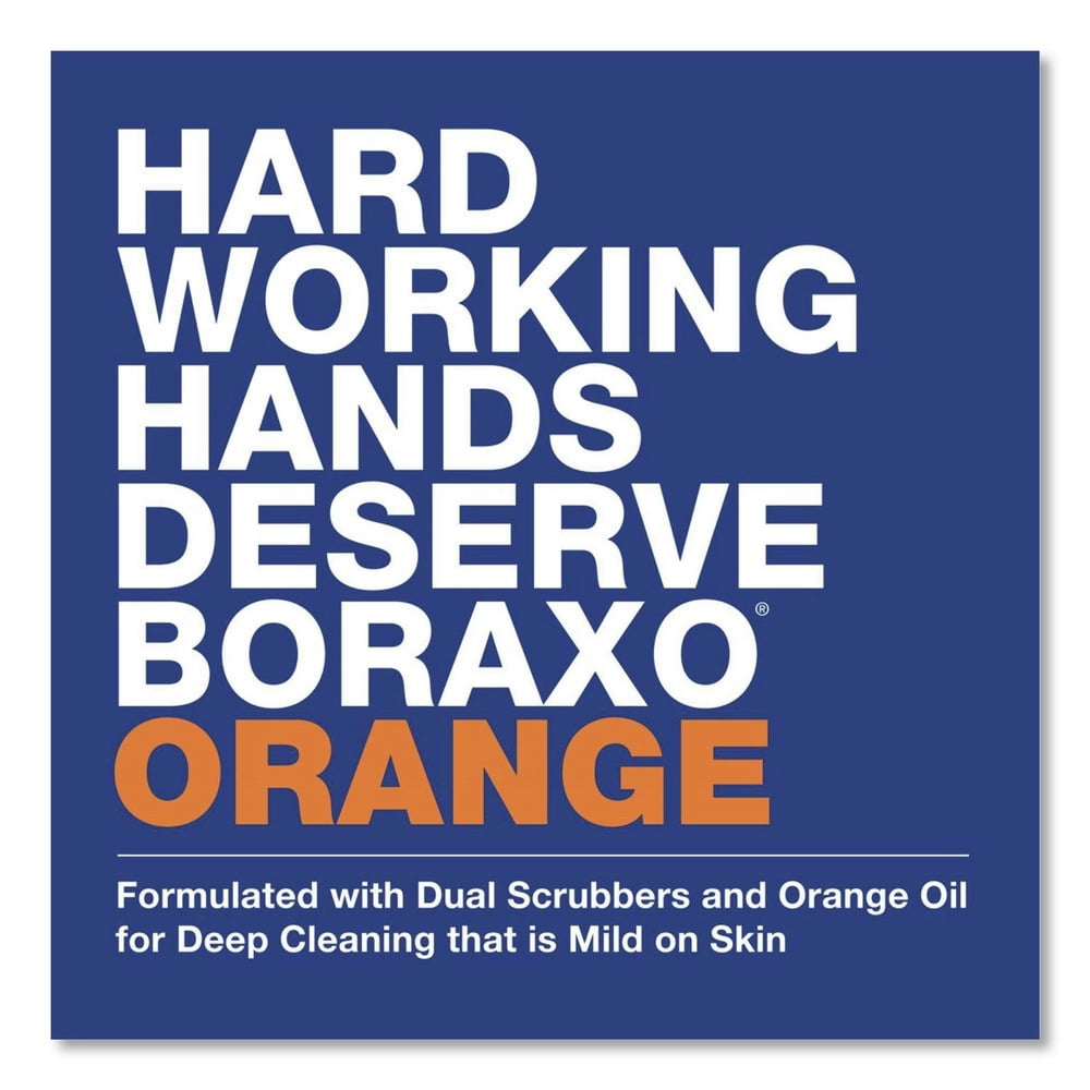 3 Liter Orange Heavy Duty Hand Cleaner - Citrus Scent (4/Carton)