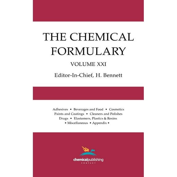 The Chemical Formulary, Volume 21 Hardcover