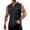 78# Black, variant on Mens Summer Shirt Button Down Breathable Collared Sleeveless Top Casual Lightweight Cotton Linen Tank Tops Dressy (XXL,Pink)