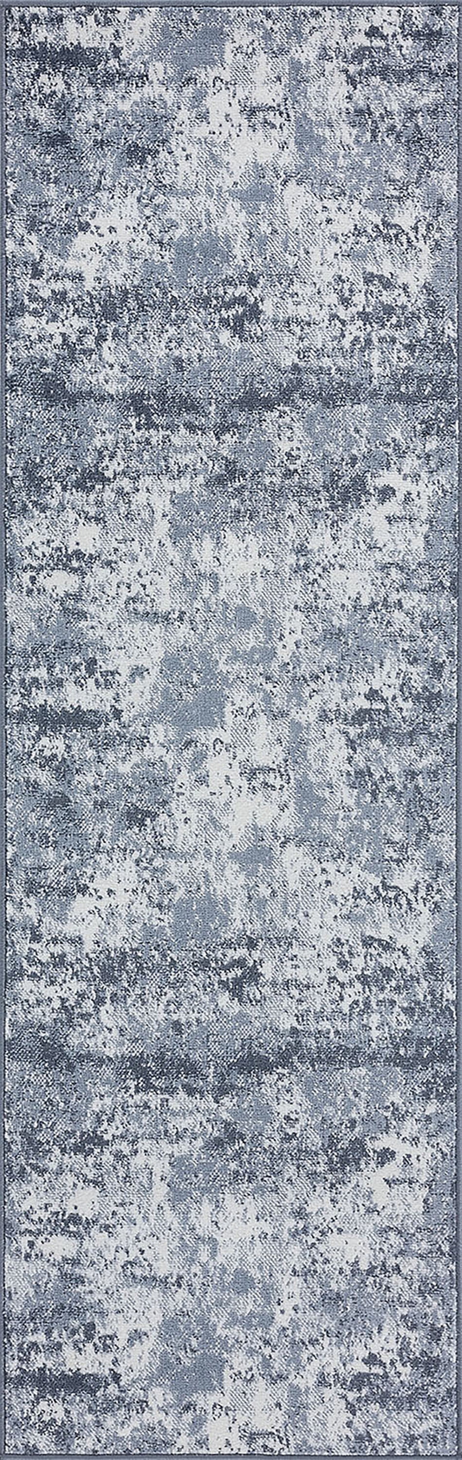 2x8 Modern Gray Runner Rugs for Hallway | Indoor Entry, Entryway, Walkway or Kitchen Rug 2'3'' x 7'3''