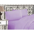 thumbnail image 1 of Microfiber Three Line Embroide Softest Piece Bed Sheet Set Wrinkle and Fade Queen, 1 of 7