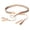 Beige, variant on Women's Adjustable Belts Casual Hollow Out Tie Belt Basic Date Classic Spring Cocktail Genuine Leather Umber X-Small-Large