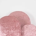 thumbnail image 6 of BalsaCircle 3 Dusty Rose Crushed Velvet Round Top Wedding Arch Backdrop Stand Covers Party Events Decorations Supplies, 6 of 8