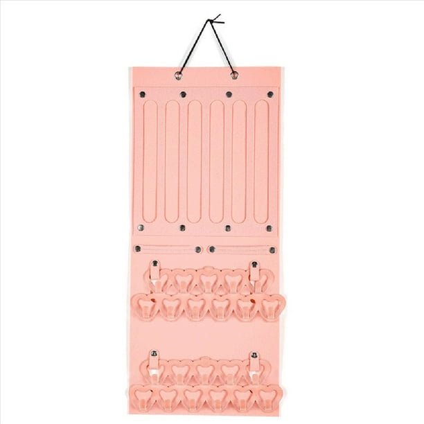 Organizador Lazos para Niñas,Soporte para Lazos para el Cabello,Colgador Almacenamiento Pinzas para el Cabello Fieltro Grande,Organizador Accesorios para el Cabello de