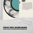 thumbnail image 3 of 6pcs Vinyl Record Wall Mount, Acrylic Album Record Shelf No Drill Adhesive Tape Vinyl Record Display Holder Stand Racks Storage for Album Covers Display (Clear), 3 of 7