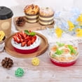 thumbnail image 4 of Mini Ramekins with Lids oz Disposable Aluminum Foil Cake Baking Tins Pans Creme Brulee Tart Pie Tins Silver Small Individual Round Containers Oven for Baking, 4 of 6