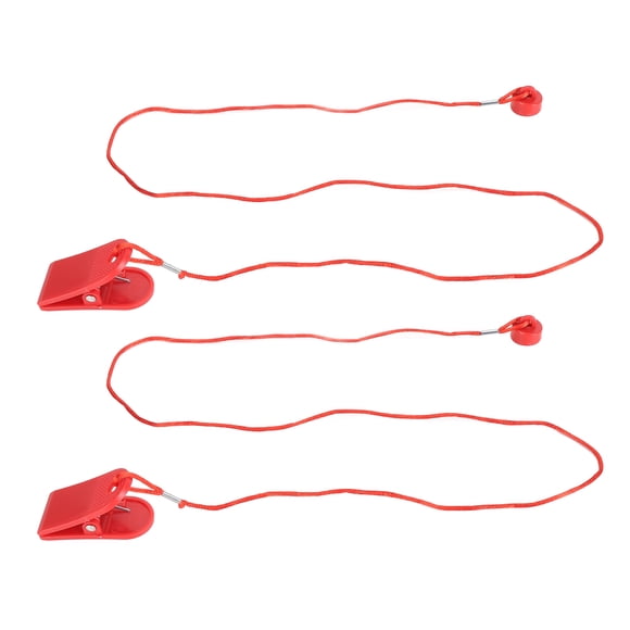 Interruptor De Parada De Emergencia Para Cinta De Correr, Sonido Rápido, Máquina Para Correr, Llave Magnética, Resistencia Al Desgaste, Fácil Instalación, 2 Piezas Para