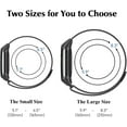 thumbnail image 3 of LAICAIW Magnetic Mesh Loop Bands Only Compatible with Fitbit Charge 5 Bands, No Buckle Design, Metal Adjustable Stainless Steel Wristbands Replacement Straps for Charge 5 Activity Tracker Women Men, 3 of 6
