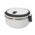 thumbnail image 1 of Kitchen Details 26320-WHITE Stainless Steel 1 Tier Insulated Lunch Box, White, 1 of 1