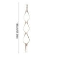 thumbnail image 3 of Tyidzon Rope Hat Storage Rack Multi-layer Wall-mounted Storage Clips Hat Decoration, 3 of 6