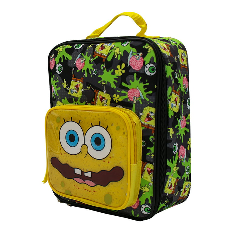 Nickelodeon SpongeBob SquarePants 5 PC Backpack Lunchbox Icepack Water  Bottle