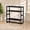 Black 1pack, variant on Extra Large Bamboo Towel Rack with Adjustable Height Floating Shelf Over Toilet Bathroom Storage Organizer with Towel Bar for Small Spaces