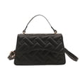 thumbnail image 5 of Bolso de diseño de nicho de alto valor con estilo de diamante para mujer, nuevo estilo 2025, moderno y versátil, bolso cuadrado pequeño con patrón tejido., 5 of 5