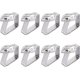thumbnail image 1 of 8 Piezas Clips para Mantel de Acero Inoxidable Forma de Hoja YONGSHENG Plata, 1 of 5