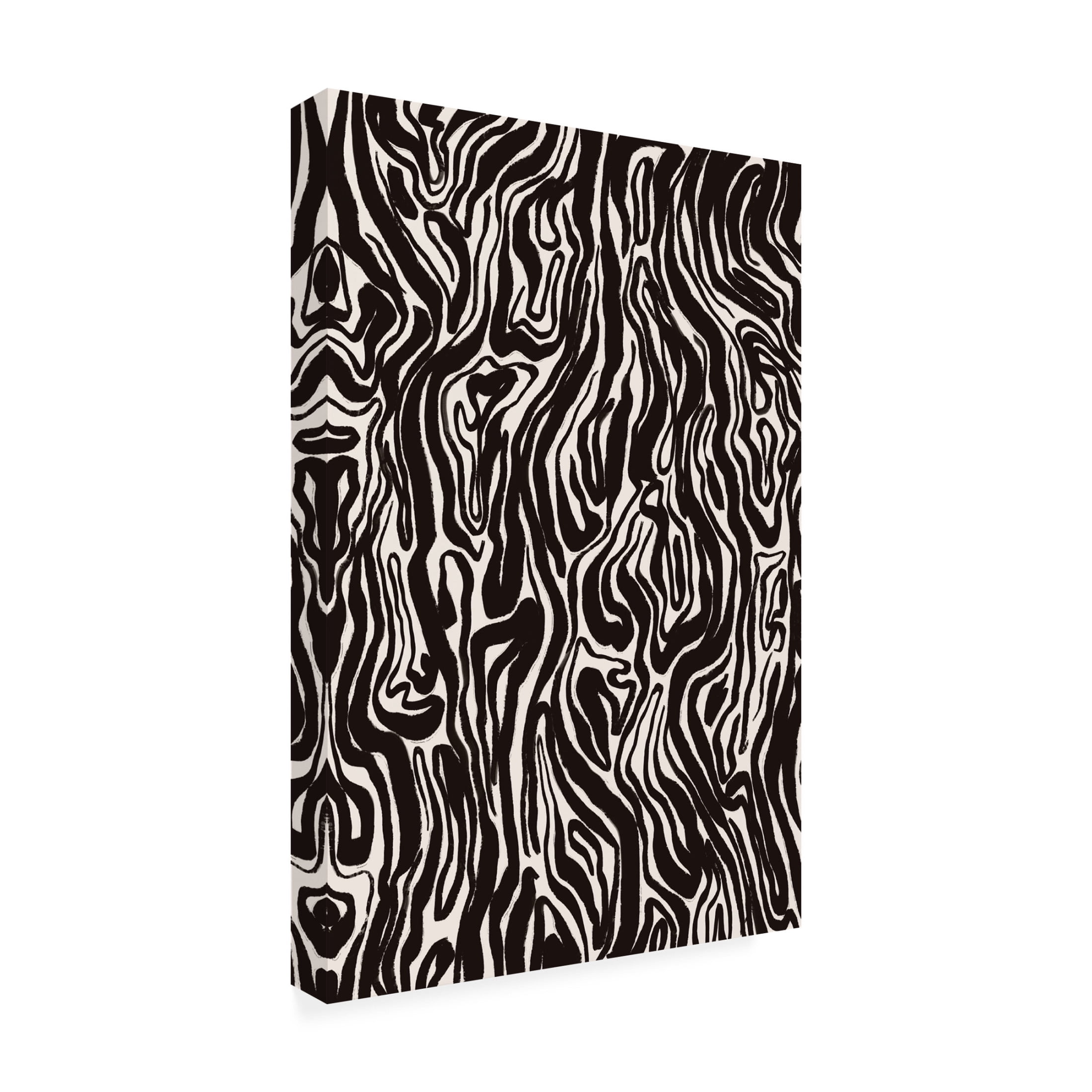 Canvas Wall Art - Treechild 'Tree Bark Pattern' Wall Art for Living Room, Bedroom, or Office D?cor by Trademark Fine Art - 12 x 19 Inches