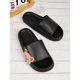 thumbnail image 3 of Preppy Pink Slippers For Women, Cartoon Bear Pattern Slides, 3 of 4