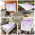 thumbnail image 6 of Purple Polka Dot Tapestry for Bedroom Wall Hanging Tapestry, Abstract Modern Art Dots Watercolor Ceiling Backdrop Tapestries Poster Blanket Wall Decor for Teens Room Living Room Dorm 55" x 73", 6 of 8