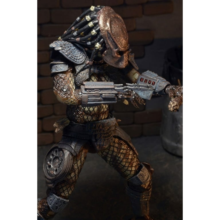 NECA Predator 2: Battle Damaged City Hunter Ultimate with Biomask