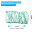 thumbnail image 2 of Unique Bargains 33x8' Adjustable Bird Cage Net Cover Feather Catcher Guard Soft Airy Mesh Skirt, Green, 2 of 5