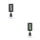 thumbnail image 4 of Ounissouiy Termómetro Celsius/Fahrenheit higrómetro ajustable ventosa interior invernadero temperatura humedad medidor para escaparate negro Negro 2piezas Ounissouiy CBP212228, 4 of 6