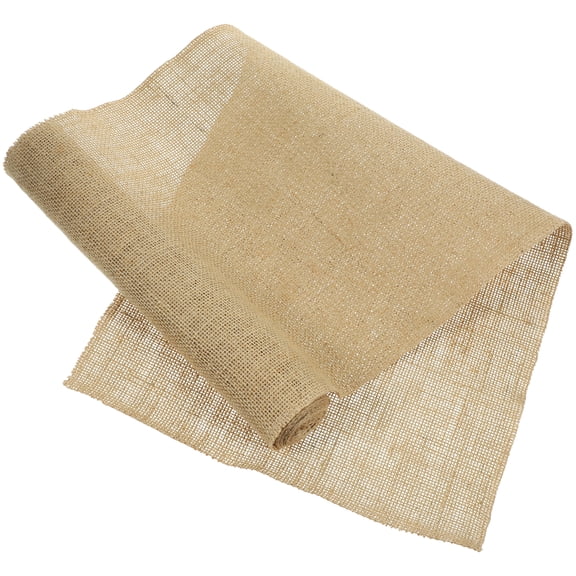 Burlap Table Runner Cloth Tablecloths Rustic Hessian for Coffee Linen Farmhouse Runners