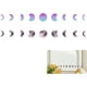 thumbnail image 1 of 2 hojas de pegatinas de fases lunares, 2 colores, para pared, despegables y adhesivas., 1 of 5