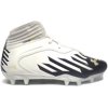 Under Armour TM Nitro IV Mid MC Compfit Football Cleats, Orange Flash/White/Black, Size 12