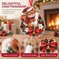 thumbnail image 6 of Christmas Money Holder Ornament, Acrylic Cash Gift Holder, Colorful Holiday Design with Cash Slot for Holiday Gift Giving, Hanging Decor for Christmas Tree Wreath Mantel, 6 of 7