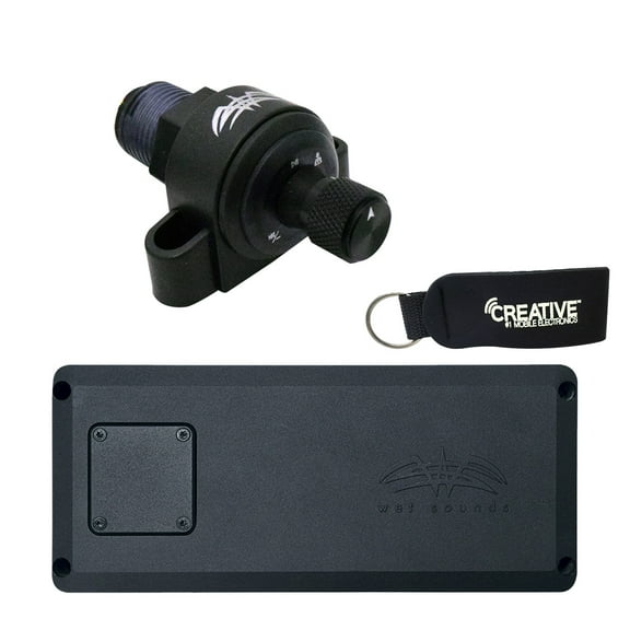 Wet Sounds STX-MICRO-4 Powersports 4-Channel Amp With WW-BTVC Bluetooth Receiver / Controller