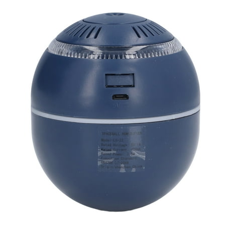 

Air Humidifier Mist Humidifier RGB Light Ball Shaped For Bedroom Blue
