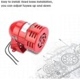 thumbnail image 3 of Sirena Sirena 220v, 120 Db Motor Drive Sirena Sirena, Sirena roja con motor, Bocina de sirena de metal Sirena industrial Sirena de barco 1 paquete rojo, 3 of 5