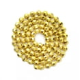 thumbnail image 5 of U8MO 10 Meters 1.5mm Facets Cut Copper Metal Ball Chain Wholesale for Jewelry Making-White, 5 of 5