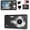 Black, variant on 12MP 4K Digital Camera with 16X Zoom, 2.4" Screen, Autofocus FHD Video Vlog, Portable Travel Camera for Outdoor Holiday Birthday Gift (Black/Silver)