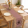 thumbnail image 3 of Texas Star Sunflower Table Runner - 48 Inch Long, Kitchen Dining Table Runner Dresser Scarves, Farmhouse Country Plaid Brown Farmhouse Decor for Coffee Tables Wedding Party Banquet, 3 of 8