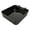 Black, variant on Front Load Laundry Machine Drainage Tray, Durable Washer Drain Pan, Simple Assembly Suitable for Mobile Homes, Apartments and Rental Spaces