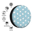 thumbnail image 4 of Goofa Funny Chicken Pattern Universal Tire Cover for Jeep, SUV, Truck, and Trailer – Waterproof, UV-Resistant,Easy to Install, Fits 14"-17" Tires-15 inch, 4 of 6