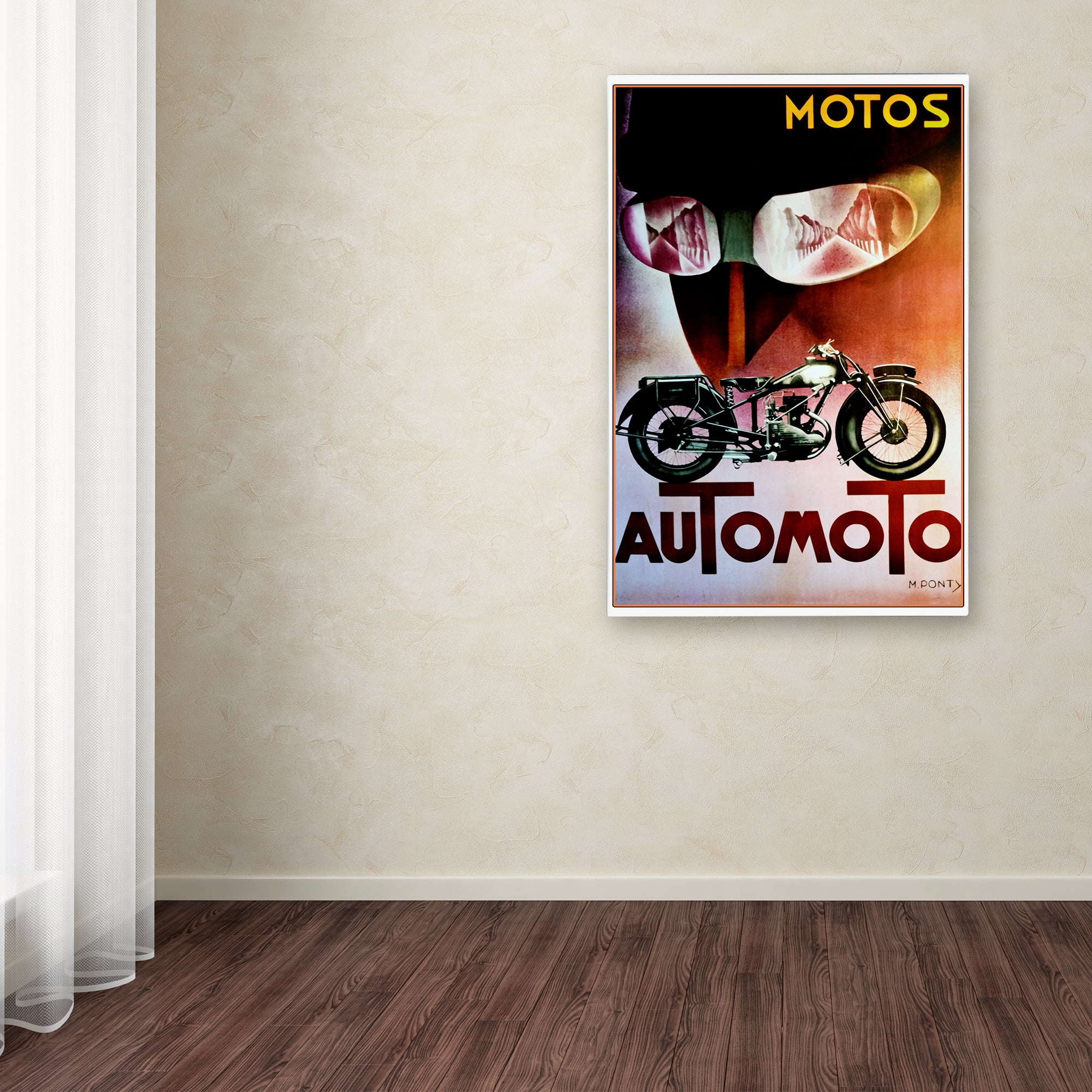 Trademark Fine Art 'Ad Wheels 7' Canvas Art by Vintage Lavoie