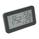 thumbnail image 1 of Reloj digital con higrómetro y temperatura, pantalla grande, reloj eléctrico de moda. Negro, 1 of 7