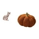 thumbnail image 5 of Adorno De Peluche Con Forma De Gato Y Calabaza Para Chimenea, Sofá O Cojín. Decoración De Dormitorio. Figura De Arte Animal Para Halloween., 5 of 8