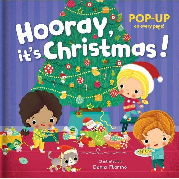 Hooray, It's Christmas!: Pop-Up Book: Pop-Up Book, (Hardcover)
