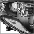thumbnail image 5 of NUVISION for 15-17 Toyota Camry Black Housing Clear Corner Projector Headlight Headlamps, 5 of 8