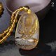 thumbnail image 4 of Collar con colgante de Buda tallado exclusivo - Amuleto de la suerte de alta calidad para mujeres y hombres - Joyería clásica de suéter - F0032 - Código de producto 52469 F0032, 4 of 5