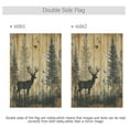 thumbnail image 5 of Wobogo Forest Deer Shadow Garden Flag 28×40 Inch Double Sided For Outdoor Yard Decoration, 5 of 6