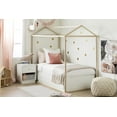 thumbnail image 3 of Maison lit en bois Simple, fini Bois naturel, collection Sweedi de Meubles South Shore, 3 of 7