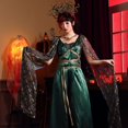 thumbnail image 3 of Disfraz de fiesta de Halloween, vestido griego verde Disfraz de fiesta de Halloween, vestido griego verde, 3 of 6