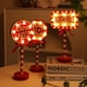 thumbnail image 4 of Letrero navideño STOP luces decorativas de madera para ventana navideña, ambiente de escritorio, luces LED, 4 of 6